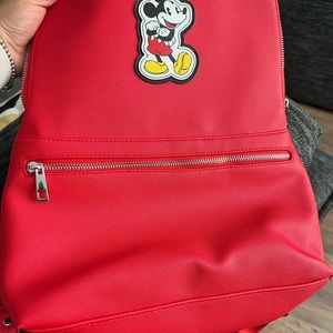 Red Mickey Mouse backpack. 💯 Disney original